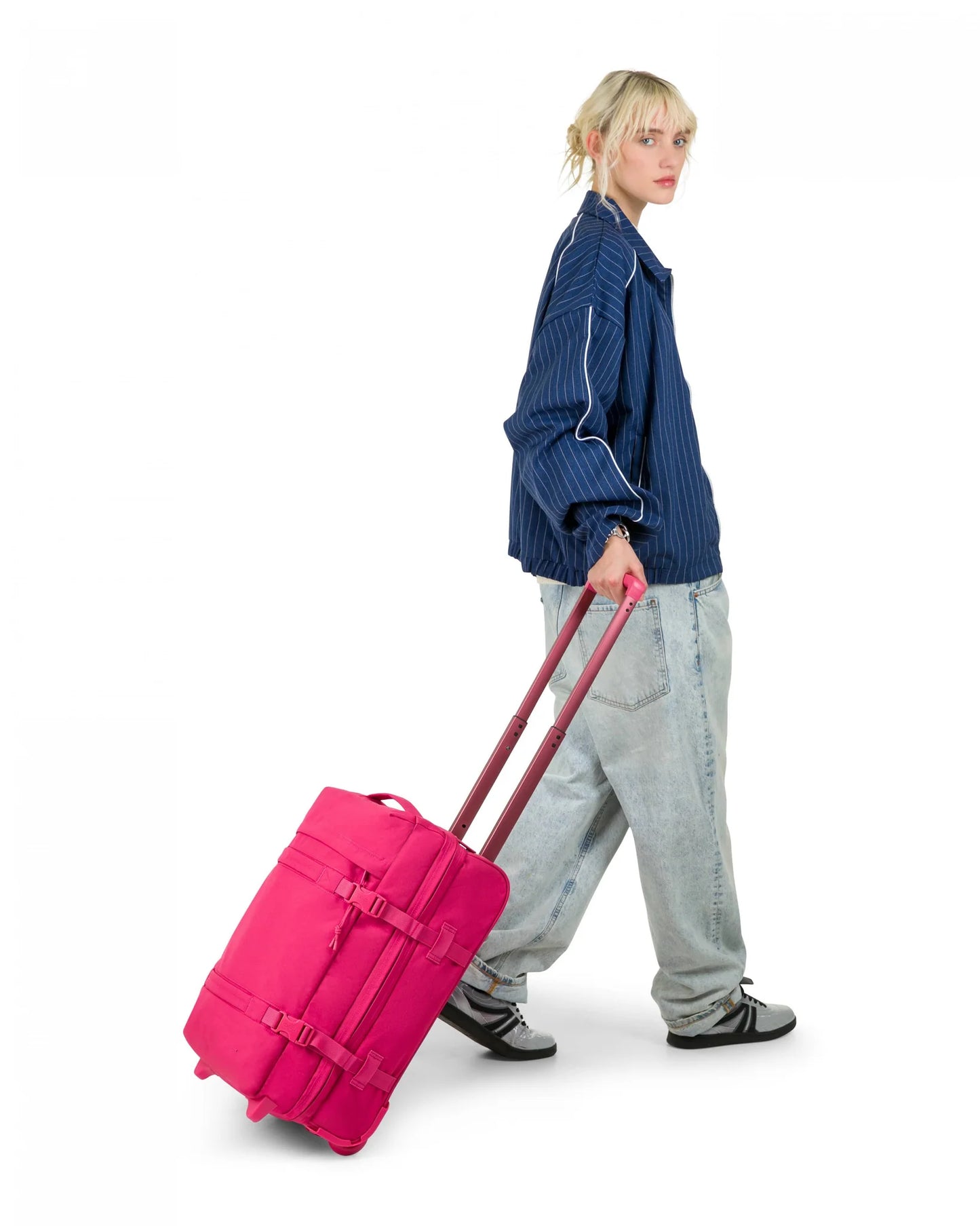 20 Inch Water‑Repellent Softside Carry‑On Rolling Trolley