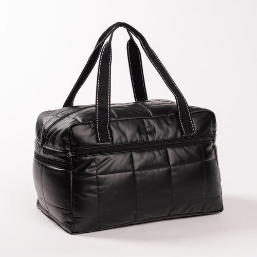 Quilted Medium Weekend Travel Duffle Bag