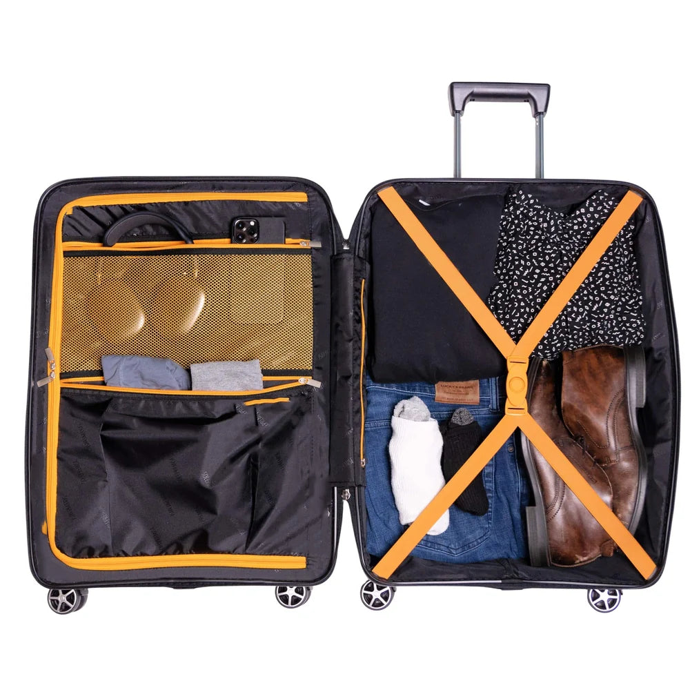 24 Inch Hard Shell Spinner Rolling Travel Luggage