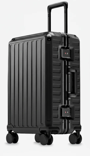 21 Inch Zipperless Aluminum Frame Carry‑On Luggage