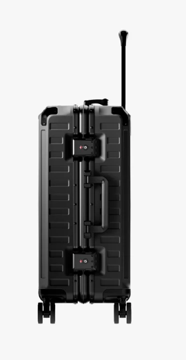 21 Inch Zipperless Aluminum Frame Carry‑On Luggage